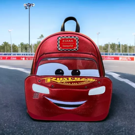 Loungefly Disney Pixar Cars Metallic Lightning McQueen EXCLUSIVE! PREORDER