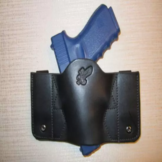 FULLY AMBIDEXTROUS & UNIVERSAL FIT, IWB OR OWB, R & L HAND TUCKABLE holster 