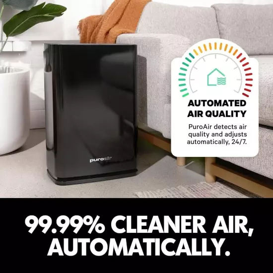 PuroAir 400 HEPA 14 Air Purifier for Home Large Rooms - Factory Refurb 