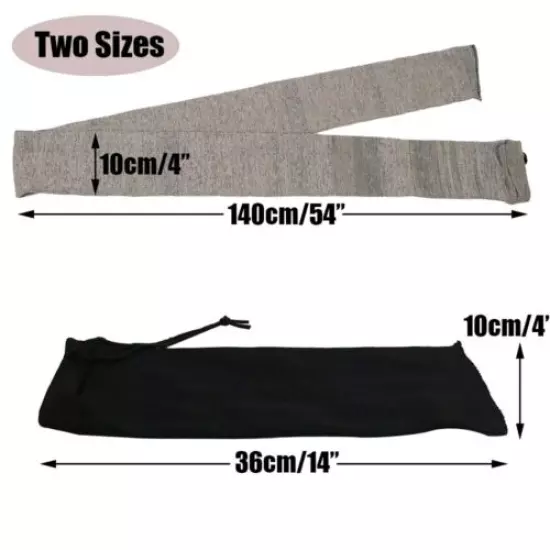 Tactical Gun Socks Rifle Pistol Knit Cover 54/14" Silicone Treated Gun Sleeve