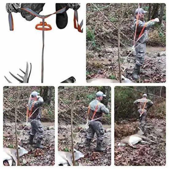  Deer Drag Harness Every Way To Drag A Deer In One Product Fast Easy Hunting G