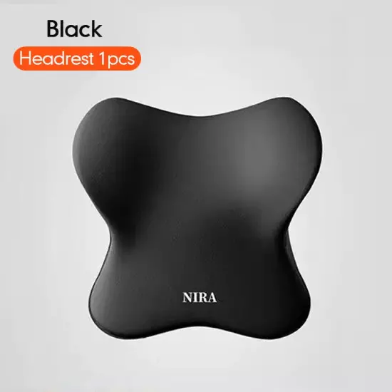 Car Headrest Lumbar Support Memory Foam Cushion Backrest Car Neck Pillow