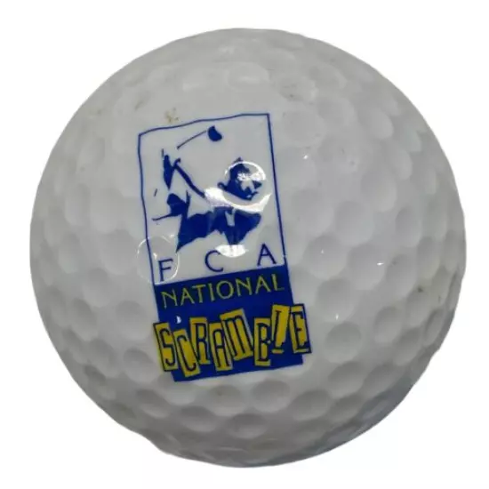 PING ZING 3 KARSTEN GOLF BALL FCA National Scrabble Promotion ADVERTISEMENT