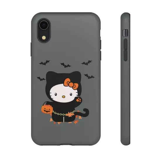 HALLOWEEN HELLO KITTY Phone Case, iPhone and Samsung Glossy Tough Phone Cases