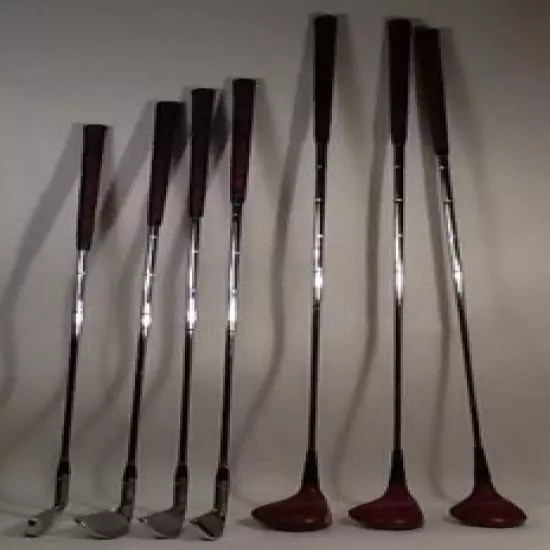 Vintage McGregor Golf clubs- Jackie Pung signature - 1960s era