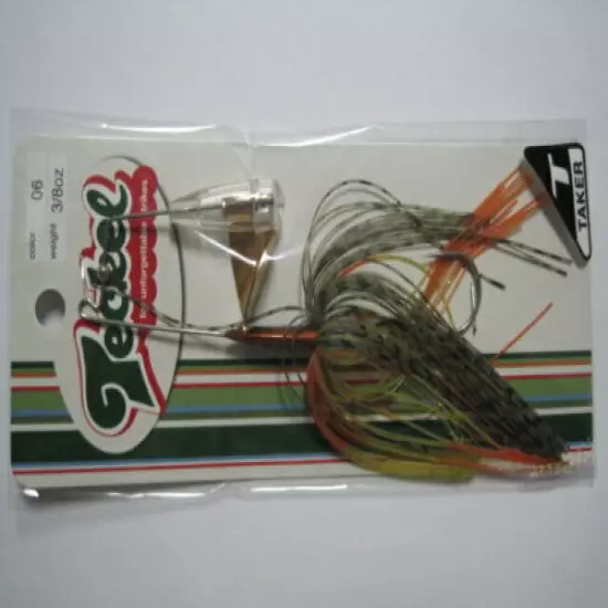 TECKEL TAKER 3/8oz. BLUEGILL color #006T NIP !! SQUEAKY DOLPHIN