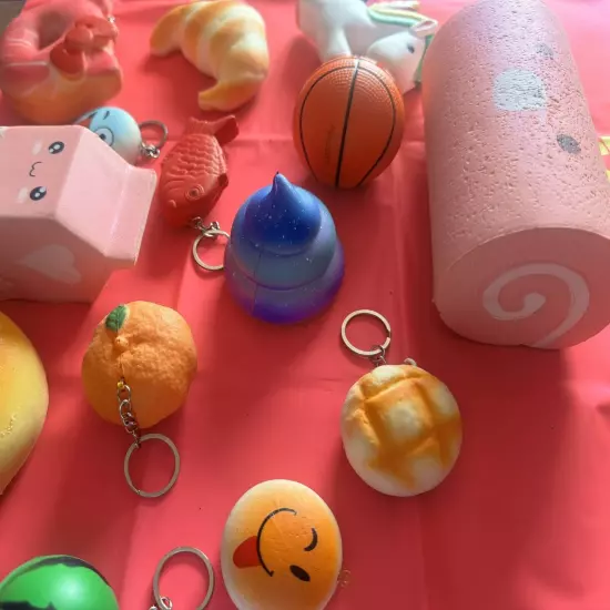 Lot Of Squishy Toys