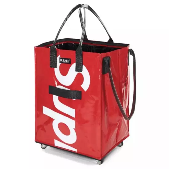 Supreme Hulken Rolling Tote Bag Red