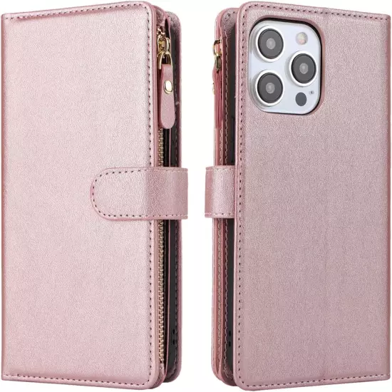 Wallet Case for iPhone 15 Pro Max with Strap iPhone 15 Pro Max Case Wallet