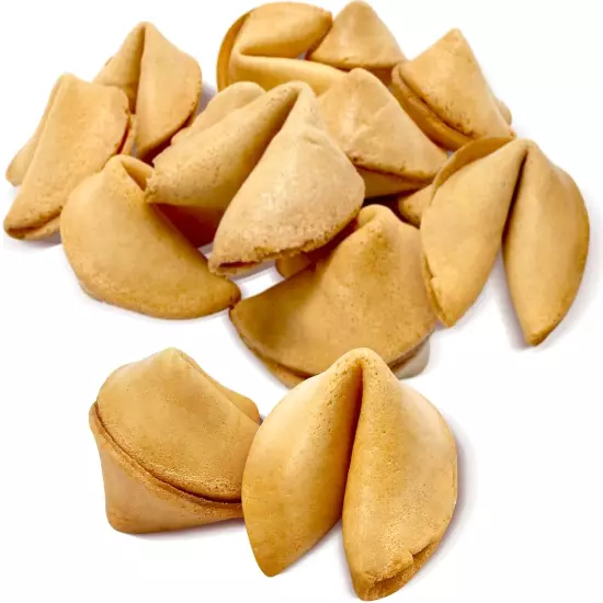 Fortune Cookies, Approx. 25Pcs, Vanilla Flavor, Fortune Cookies Individually Wra