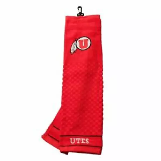 NCAA Utah Utes Premium Embroidered Golf Towel