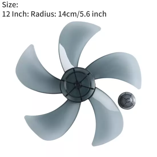 12/14/16/20 Inch Plastic Fan Blade Replacements for Standing Fan Table Fanner