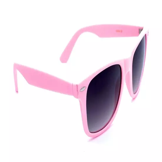 Retro Optix Classic 80’s Vintage Style Sunglasses Rubberized Frame Gradient Lens