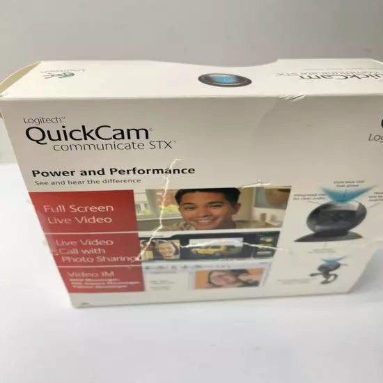 Logitech Quickcan Communicate STX Web Camera