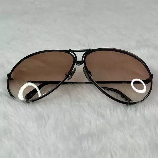 Vintage Carrera Aviator Porsche Sunglasses #5621 *SCRATCHES/Chew Marks *See Pics