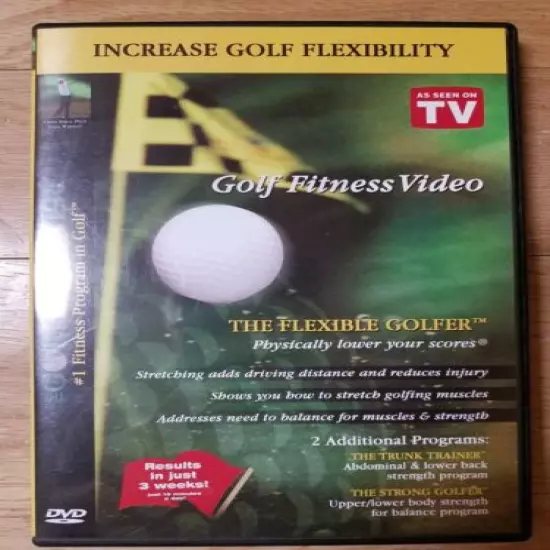 Golf Trainer; Golf Fitness Video; Increase Golf Flexibility; Golf Training