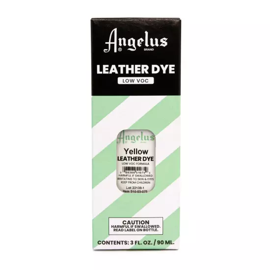 Angelus Low VOC Leather Dye w/ Applicator (3.5 oz)