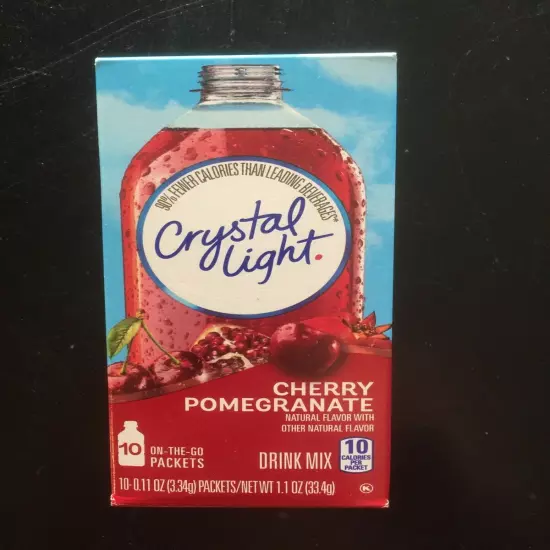 (12) Crystal Light Cherry Pomegranate On The Go