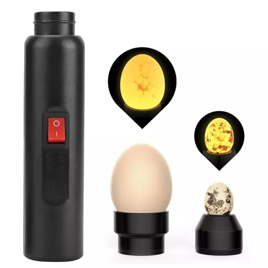 Bright Cool LED Light Egg Candler Tester Egg Candling Lamp Growth Inspection AN