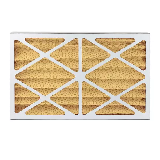 Filterbuy 16x25x4 Pleated Air Filters, Replacement for HVAC AC Furnace (MERV 11)