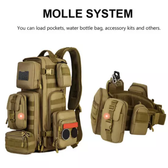 New Tactical Molle Phone Pouch Waist Bags Medical Pack EDC Tools Bag Belt Purse