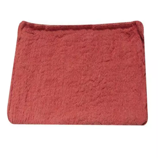 Industrial 10 pack Red Shop Towels 12" x 14" Cleaning Rags Home Car Auto Garage