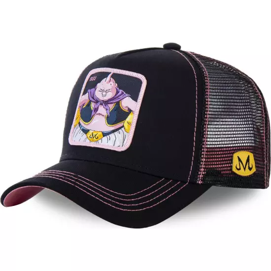 Anime Manga Dragon Ball Z Cartoon Mesh Snapback Trucker Fisher Baseball Cap Hat