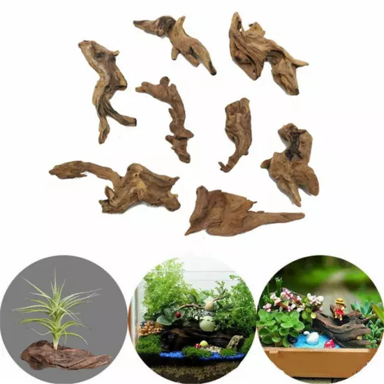 Landscape Wood Natural Trunk Driftwood Tree Aquarium Fish Tank Plant Ornament