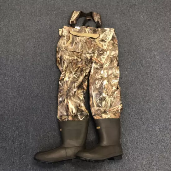 New Cabela's Men's Breathable Dry Plus Chest Wader DRT Camo Size 14 Reg 1200g