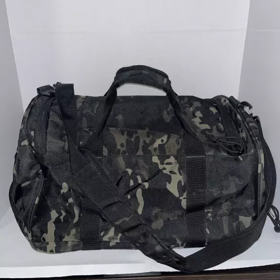 Highland Tactical Forest Camo Bag Heavy Duty Military USA W/ Shoe Compartment