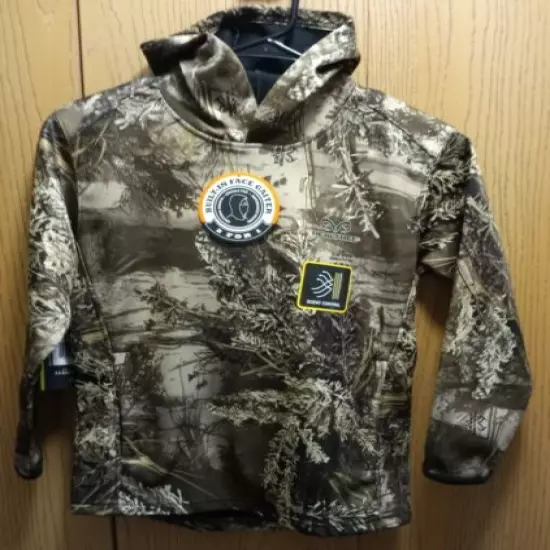 Youth's Realtree Max-1 XT, Tech Hoodie w/Gaiter Sizes: L (10-12) or XL (14-16)