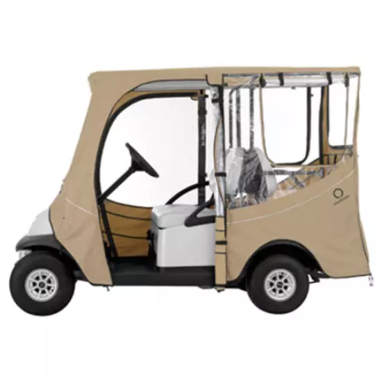 Classic Accessories Club Car Precedent 4 Passenger Khaki Golf Cart Enclosure