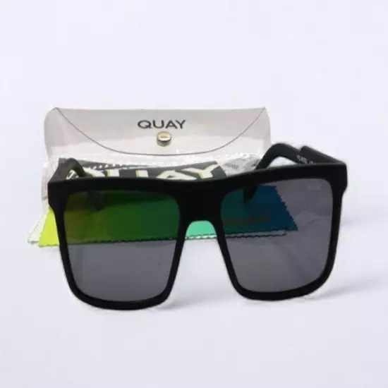 Quay Austria Let It Run Rectangle Sunglasses