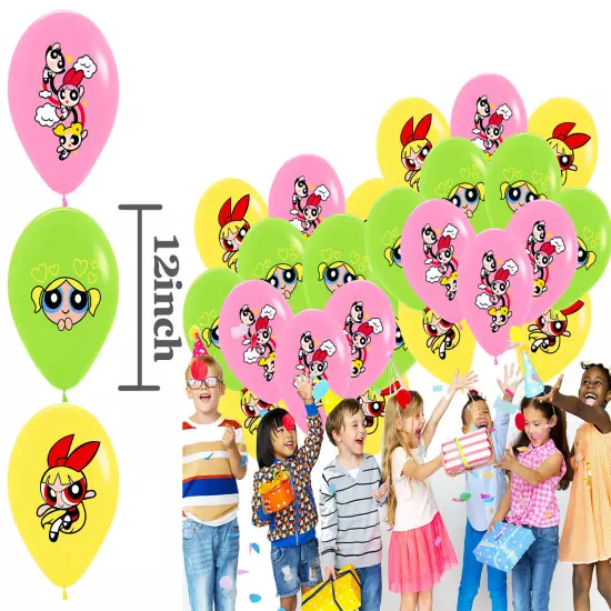 The Powerpuff Girls balloon birthday party supplies favor centerpiece decoration