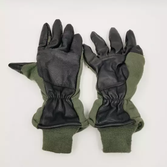 ARMY ARanger School Sz 10 Large Cold Weather Intermediate Flyers Gloves HAU-15/P