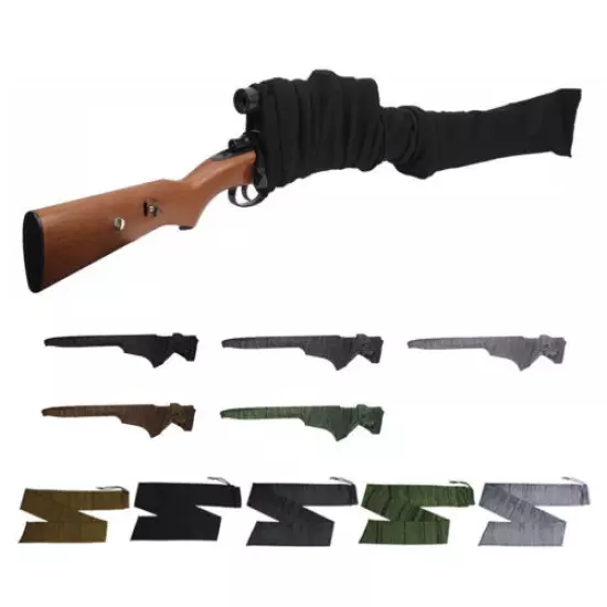 14 / 54 inch Rifle Sleeve Silicone Treated Sock Pistol Soft Gun Case Storage Bag