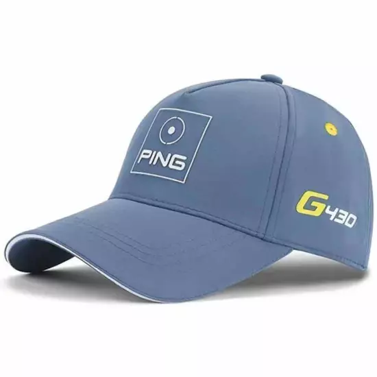 PING Classic Men Summer Golf Quick drying breathable hat Fashion Casual Visor