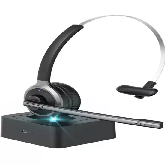 XAPROO Wireless Headset with Microphone for PC, HS011 GEBH617AB