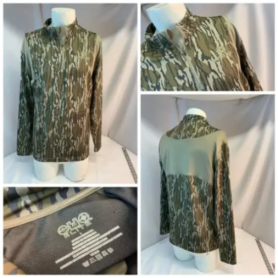 Engineered Hunting Gear “EHG” Elite Camo Pullover L Men ¼ Zip NWOT YGI A2-38