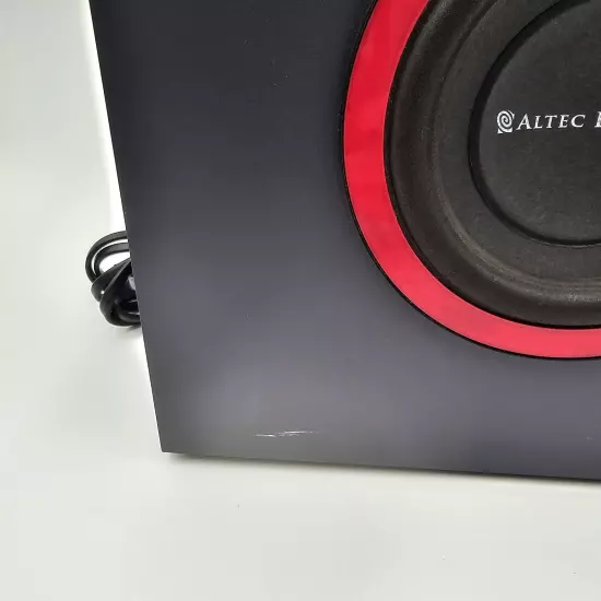 Altec Lansing Powered Computer Audio System VS2421 Speakers Sub Controller Works