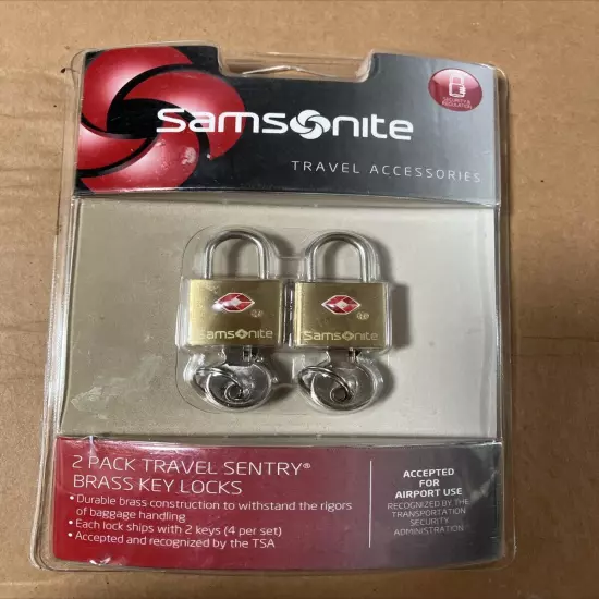 Package Of 2 New Samsonite Luggage Travel Accesories Locks