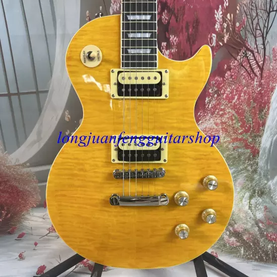 Slash LP Standard electric guitar, Appetite Burst solid mahogany in stock