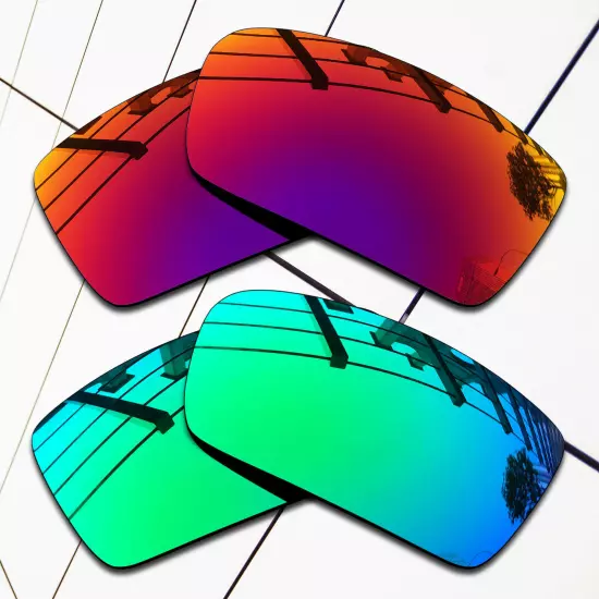 TRUE Polarized Replacement Lenses for-Oakley Gascan Frame OO9014 Multi-Colors