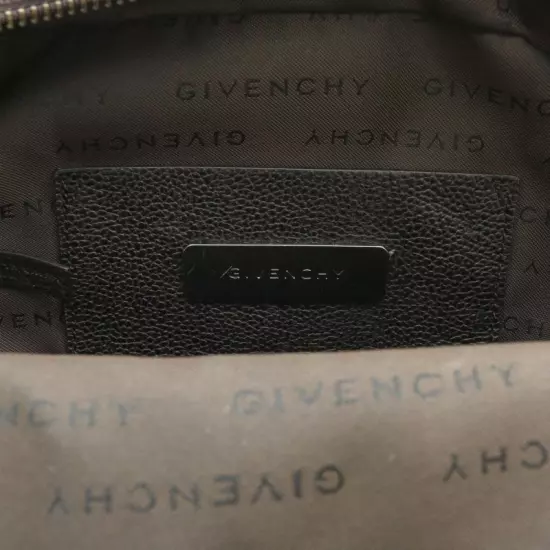 GIVENCHY #1 Shoulder Back Camera Bag Canvas Square Zipper 4G Logo All