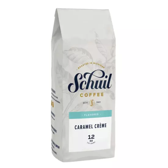 Caramel Creme, Whole Bean Coffee, Fair Trade, Premium Light Roasted Gourmet W...