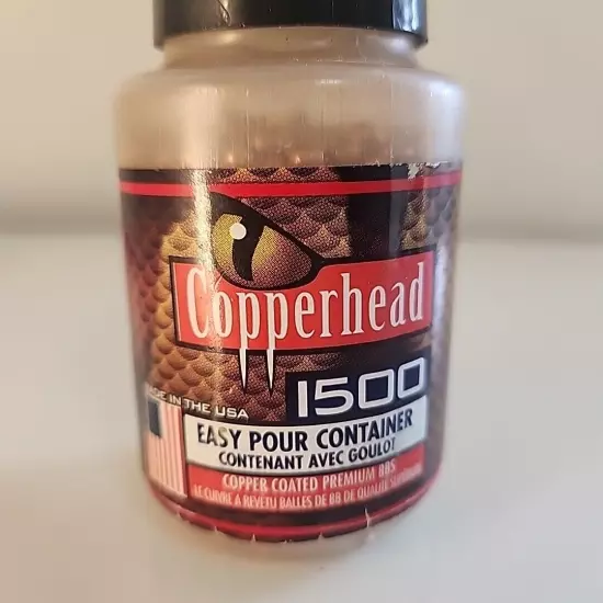 Crosman Copperhead BBs 4.5mm Per 1500 737