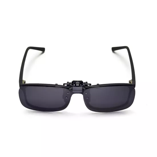 Walleva Polarized Replacement Lenses for Clip-on Flip-up Sunglasses for Driving