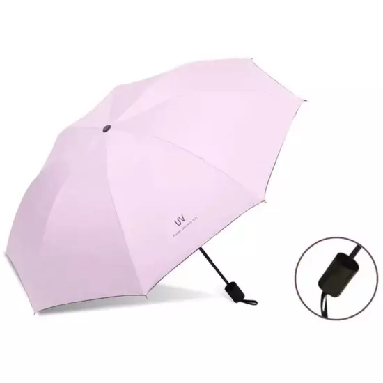 Anti-UV UPF50+ Automatic Open Umbrella Folding Umbrella 10 Rib Windproof Tr GXD