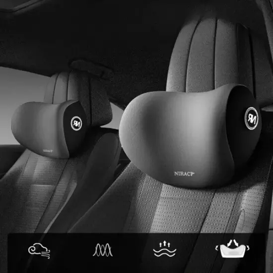 Car Pillow Headrest Neck Pillow Lumbar Support Car Headrest Back Pad Back Pillow