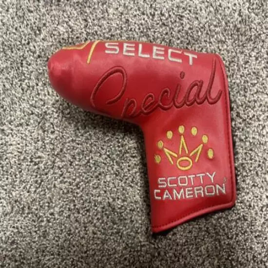 Titleist Scotty Cameron 2020 Special Select Blade Putter Headcover Cover Red